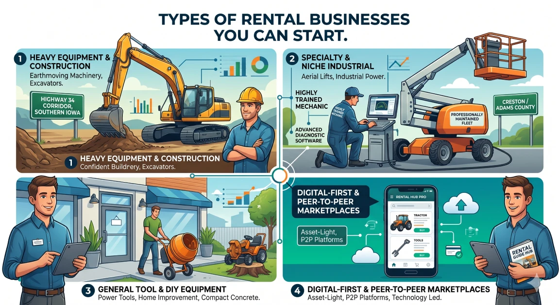 Types of Rental Businesses You Can Start (With Examples)
