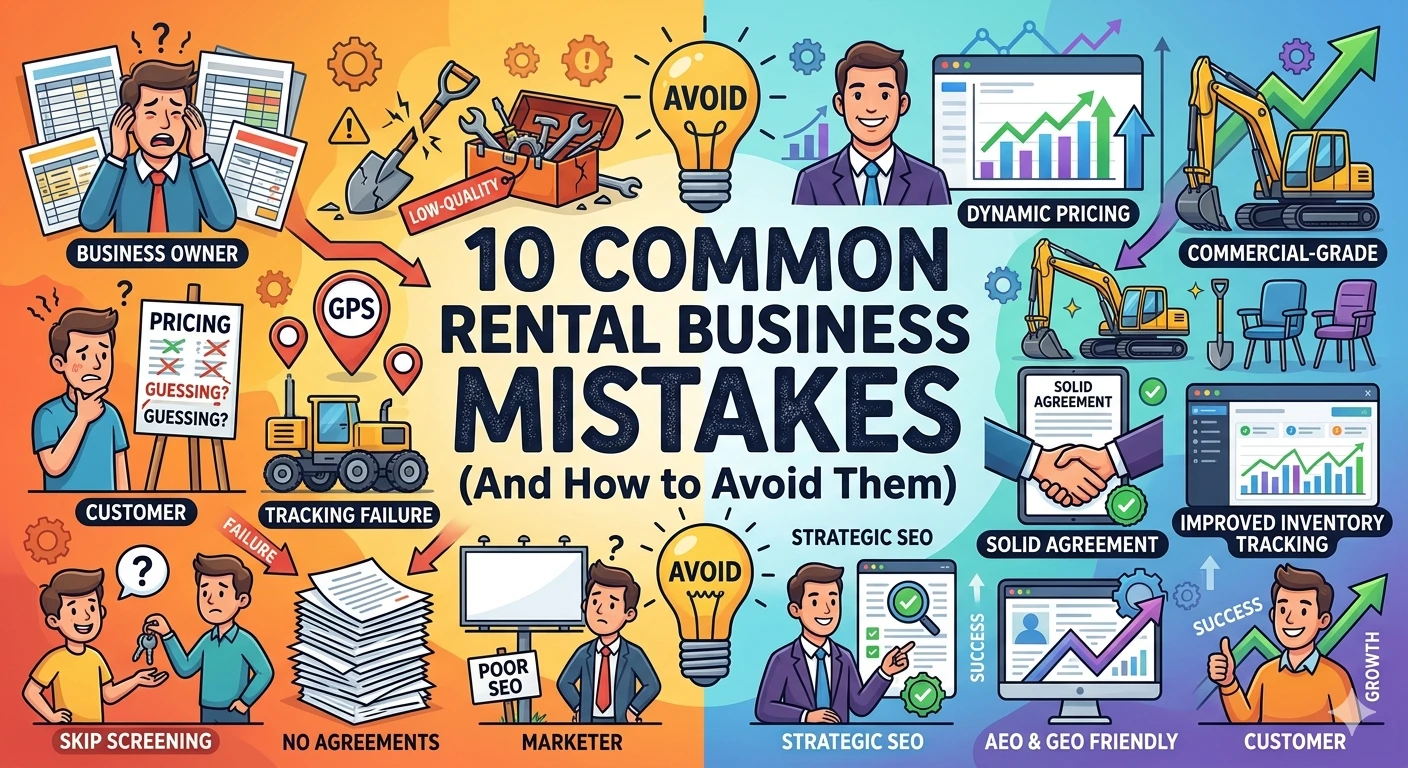 10 Common Rental Business Mistakes (And How to Avoid Them)