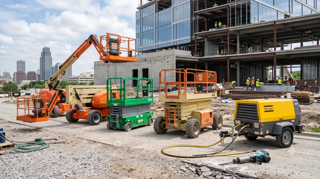 Aerial Lift & Air Compressor Rentals in omaha: A Complete Guide to Equipment, Pricing & Rental Options