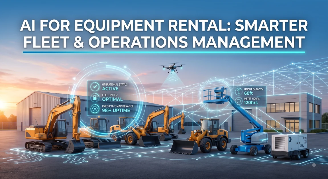 AI for Equipment Rental: Smarter Fleet & Operations Management