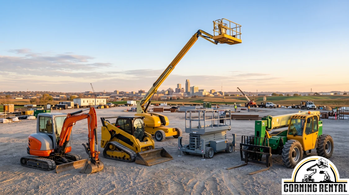 Construction Equipment Rentals in Omaha & Southwest Iowa: Lifts, Excavators, Skid Steers & More