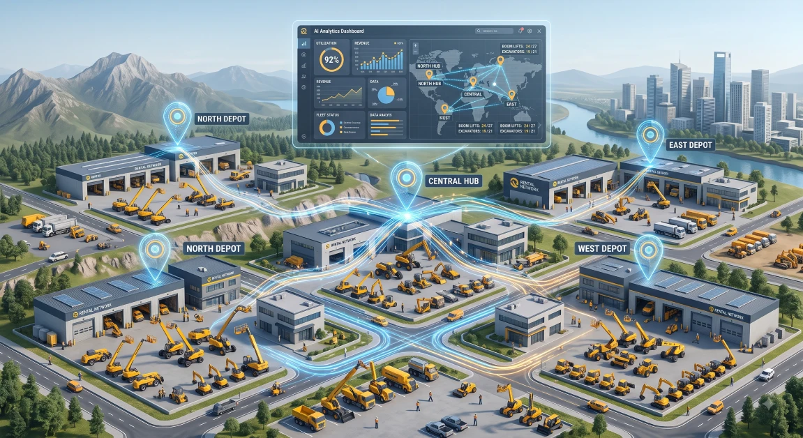 Rental Fleet Management: Optimize Multi-Location Equipment Fleets