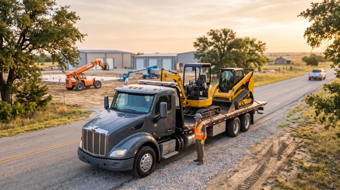Large Equipment Rental Delivery in Eastland, Abilene, Breckenridge & Weatherford